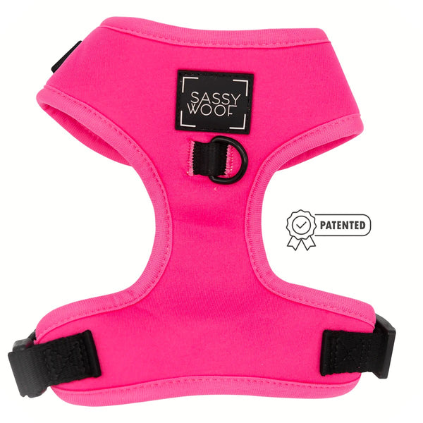 Arnés Ajustable Neon Pink