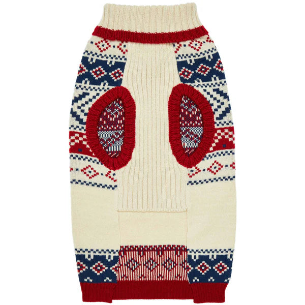 Suéter Navideño Chic Creamy Fair Isle