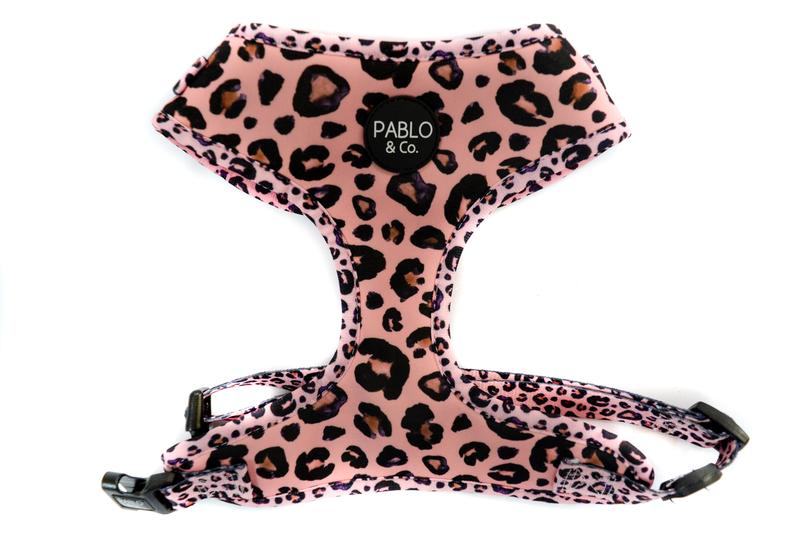 Arnés Ajustable Pink Leopard