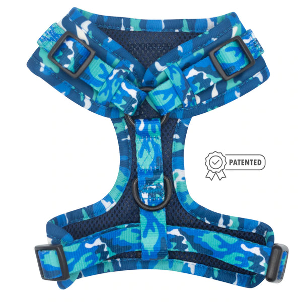 Arnés Ajustable Blue Camopaws